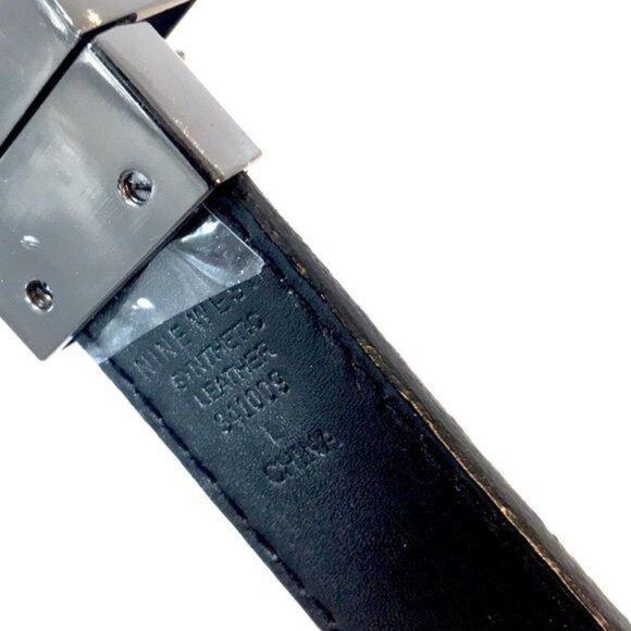 Nine West faux snakeskin belt. Black n Gray Size LARGE